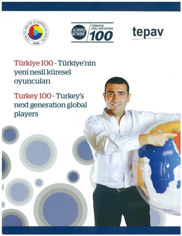 Two of our companies affiliated to our group in Turkey's fast growing 100 company competition received two consecutive awards.